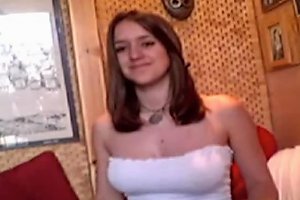 Big Tits Teen Shows Off Perfect Boobs